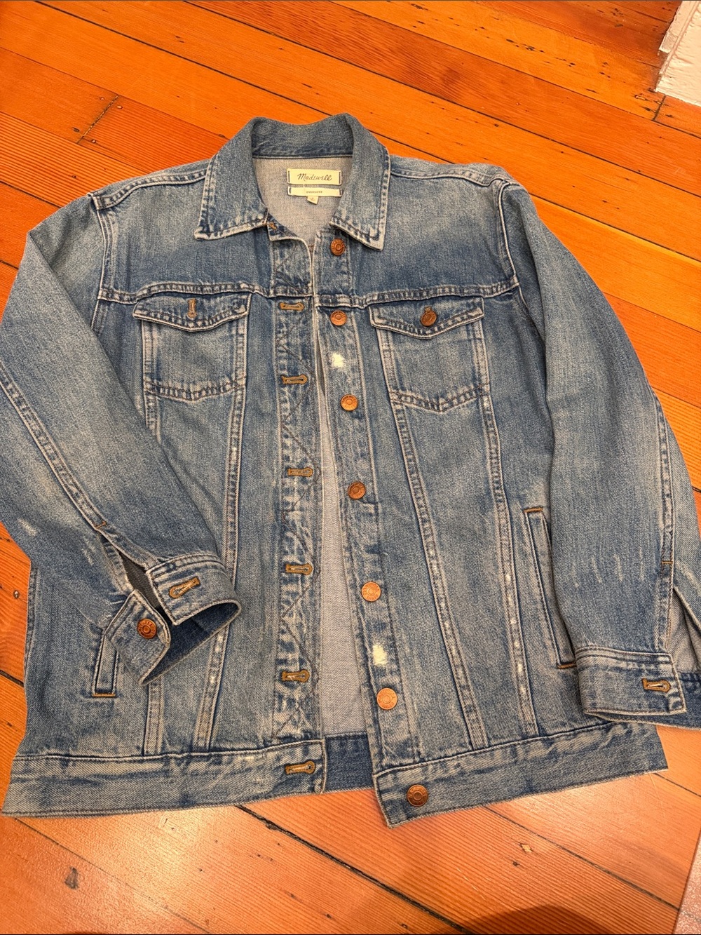 Madewell Women’s Oversized Denim Jacket